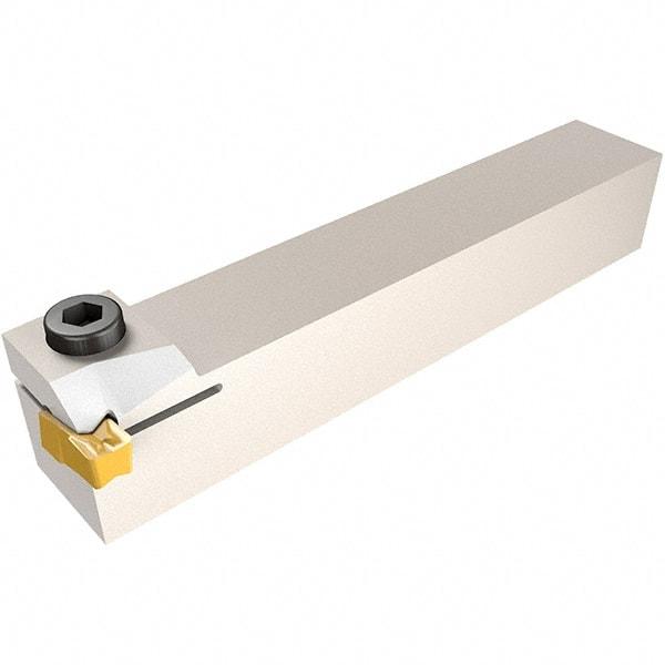 Iscar - GHD, External, Left Hand, 10mm Max Depth of Cut, 4 to 5mm Groove Width, Indexable Grooving Tool Holder - TIP Insert Compatibility, 32mm Shank Height, 32mm Shank Width, 150mm OAL - Exact Tool & Supply