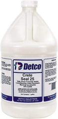 Detco - 1 Gal Bottle Glossy Clear Sealer - 400 Sq Ft/Gal Coverage, <100 g/L g/L VOC Content - Exact Tool & Supply
