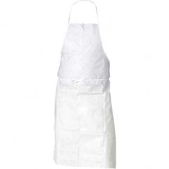KleenGuard - Pack of (500) 28" Wide x 46" Long x 1-3/4 mil Thick Bib Aprons - Exact Tool & Supply