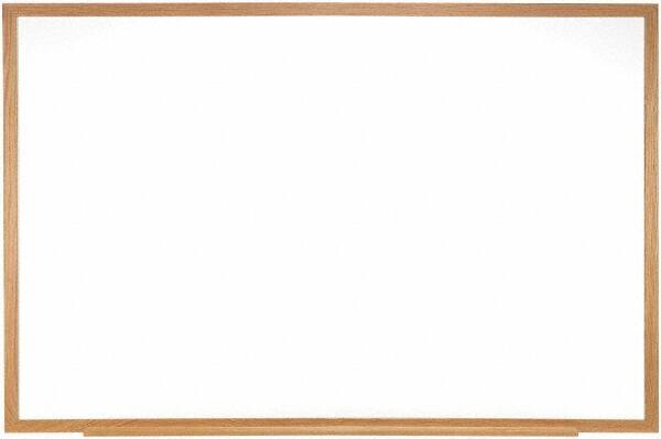Ghent - 48-1/2" High x 72-1/2" Wide Dry Erase - Acrylate, 3/4" Deep, Includes Eraser & 4 Markers - Exact Tool & Supply
