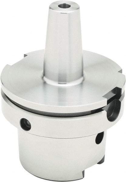 Parlec - 1/4" Hole Diam, HSK100A Taper Shank Shrink Fit Tool Holder & Adapter - 3.35" Projection, 0.83" Nose Diam, 1.33" Clamping Depth, 15,000 RPM, Through Coolant - Exact Tool & Supply