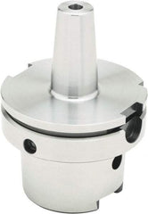 Parlec - 1/4" Hole Diam, HSK100A Taper Shank Shrink Fit Tool Holder & Adapter - 3.35" Projection, 0.83" Nose Diam, 1.33" Clamping Depth, 15,000 RPM, Through Coolant - Exact Tool & Supply