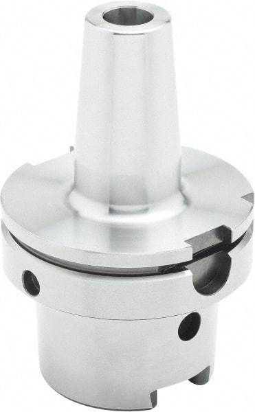 Parlec - 3/4" Hole Diam, HSK100A Taper Shank Shrink Fit Tool Holder & Adapter - 4.13" Projection, 1.3" Nose Diam, 2.05" Clamping Depth, 15,000 RPM, Through Coolant - Exact Tool & Supply