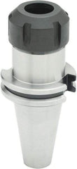 Parlec - 1mm to 13mm Capacity, 6.22" Projection, CAT40 Taper Shank, ER20 Collet Chuck - 8.91" OAL - Exact Tool & Supply
