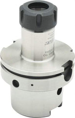 Parlec - 2mm to 20mm Capacity, 3.94" Projection, HSK100A Hollow Taper, ER32 Collet Chuck - 0.0002" TIR, Through-Spindle - Exact Tool & Supply