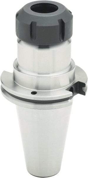 Parlec - 3mm to 30mm Capacity, 6.22" Projection, CAT50 Taper Shank, ER40 Collet Chuck - 10.22" OAL - Exact Tool & Supply