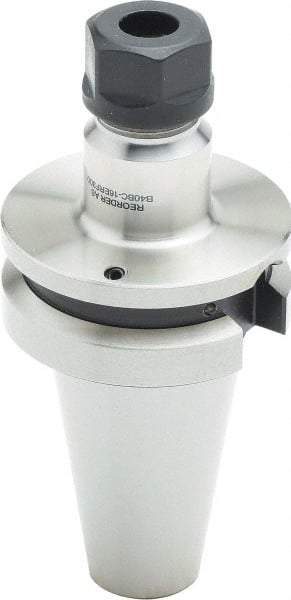 Parlec - 0.5mm to 10mm Capacity, 3.22" Projection, BT40 Taper Shank, ER16 Collet Chuck - 5.8" OAL - Exact Tool & Supply