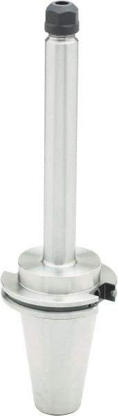 Parlec - 0.5mm to 10mm Capacity, 10.22" Projection, CAT50 Taper Shank, ER16 Collet Chuck - 14.22" OAL - Exact Tool & Supply