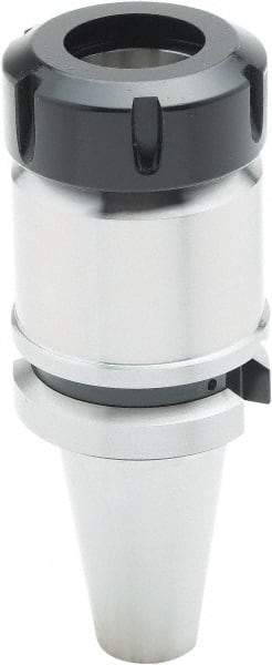 Parlec - 3mm to 30mm Capacity, 6" Projection, BT40 Taper Shank, ER40 Collet Chuck - 8.58" OAL - Exact Tool & Supply
