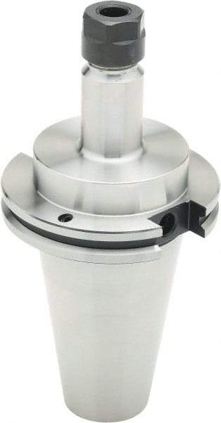 Parlec - 0.5mm to 10mm Capacity, 4.12" Projection, CAT50 Taper Shank, ER16 Collet Chuck - 8.12" OAL - Exact Tool & Supply