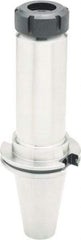 Parlec - 3mm to 30mm Capacity, 8" Projection, CAT50 Taper Shank, ER40 Collet Chuck - 12" OAL - Exact Tool & Supply