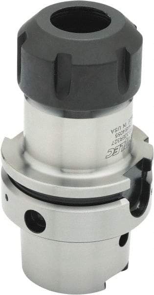 Parlec - 2mm to 20mm Capacity, 4.16" Projection, HSK63A Hollow Taper, ER32 Collet Chuck - 0.0002" TIR, Through-Spindle - Exact Tool & Supply