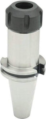 Parlec - 2mm to 20mm Capacity, 4" Projection, CAT40 Taper Shank, ER32 Collet Chuck - 6.69" OAL - Exact Tool & Supply