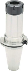 Parlec - 3mm to 30mm Capacity, 8.12" Projection, CAT50 Taper Shank, ER40 Collet Chuck - 12.12" OAL - Exact Tool & Supply