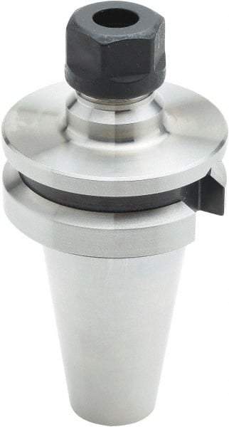 Parlec - 0.5mm to 10mm Capacity, 2-1/2" Projection, BT40 Taper Shank, ER16 Collet Chuck - 5.08" OAL - Exact Tool & Supply