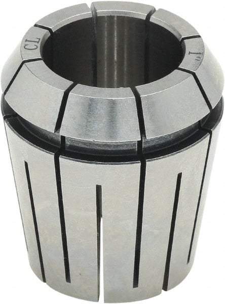Parlec - 23mm ER40 Coolant Collet - 0.0002" TIR, 1.811" OAL, 1.614" Overall Diam - Exact Tool & Supply