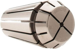 Parlec - 1/16" ER16 Collet - 0.0002" TIR, 1.082" OAL, 0.669" Overall Diam - Exact Tool & Supply