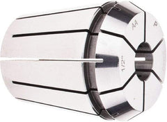 Parlec - 0.451 to 0.5" ER40 Collet - 0.0002" TIR, 1.811" OAL, 1.614" Overall Diam - Exact Tool & Supply