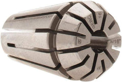 Parlec - 3/16" ER16 Collet - 0.0002" TIR, 1.082" OAL, 0.669" Overall Diam - Exact Tool & Supply
