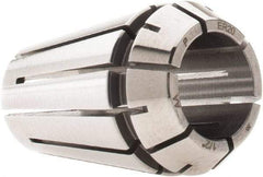 Parlec - 1/2" ER20 Collet - 0.0002" TIR, 1.24" OAL, 0.827" Overall Diam - Exact Tool & Supply