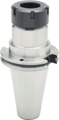 Parlec - 3mm to 30mm Capacity, 4.12" Projection, CAT50 Taper Shank, ER40 Collet Chuck - 8.12" OAL - Exact Tool & Supply