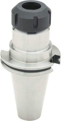 Parlec - 3mm to 30mm Capacity, 4.22" Projection, CAT50 Taper Shank, ER40 Collet Chuck - 8.22" OAL - Exact Tool & Supply