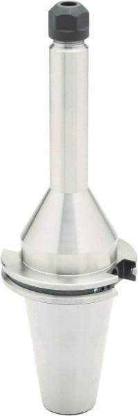 Parlec - 0.5mm to 10mm Capacity, 8.22" Projection, CAT50 Taper Shank, ER16 Collet Chuck - 12.22" OAL - Exact Tool & Supply