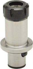 Parlec - 1mm to 13mm Capacity, 3.4" Projection, Modular Connection, ER20 Collet Chuck - 0.0002" TIR, Through-Spindle - Exact Tool & Supply
