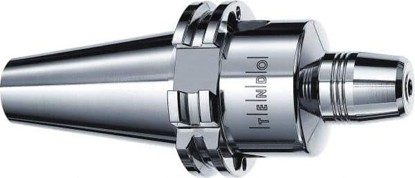 Schunk - CAT40 Taper Shank, 20mm Hole Diam, Hydraulic Tool Holder/Chuck - 42mm Nose Diam, 101.6mm Projection, 41.5mm Clamp Depth, 25,000 RPM, Through Coolant - Exact Tool & Supply