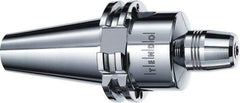 Schunk - CAT40 Taper Shank, 20mm Hole Diam, Hydraulic Tool Holder/Chuck - 42mm Nose Diam, 101.6mm Projection, 41.5mm Clamp Depth, 25,000 RPM, Through Coolant - Exact Tool & Supply