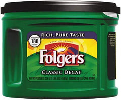 Folgers - Decaffeinated Coffee - Exact Tool & Supply