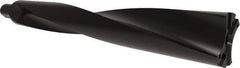 Allied Machine and Engineering - Series APX 83, 8xD, 50mm Shank Diam, Drill Body - 750.3mm Drill Body Length to Flange, W8308H Toolholder, 830.3mm OAL, 750.3mm Drill Body Length, Weldon Flat Shank, Through Coolant - Exact Tool & Supply