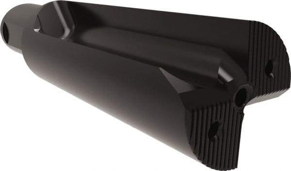 Allied Machine and Engineering - 140mm Max Drill Depth, 2.2xD, 2.2" Diam, Indexable Insert Drill - 4 Inserts, 40mm Shank Diam, Straight Shank - Exact Tool & Supply