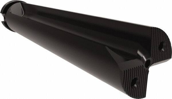 Allied Machine and Engineering - 11-3/4" Max Drill Depth, 4.5xD, 61mm Diam, Indexable Insert Drill - 2 Inserts, CAT40 Taper Shank - Exact Tool & Supply
