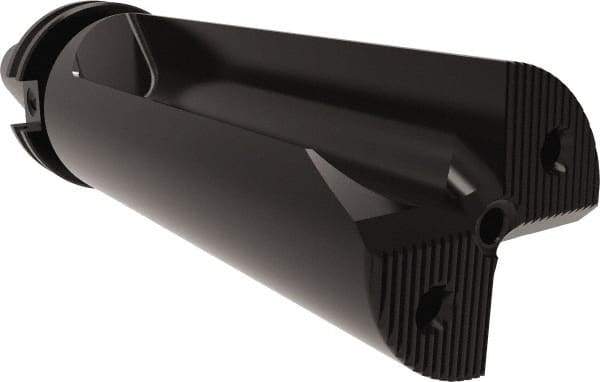 Allied Machine and Engineering - 5-3/4" Max Drill Depth, 2.2xD, 61mm Diam, Indexable Insert Drill - 2 Inserts, CAT40 Taper Shank - Exact Tool & Supply