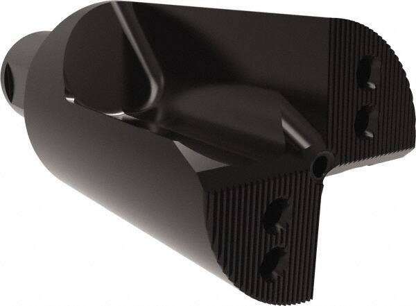 Allied Machine and Engineering - 102mm Max Drill Depth, 1xD, 3.6" Diam, Indexable Insert Drill - 8 Inserts, 50mm Shank Diam, Straight Shank - Exact Tool & Supply