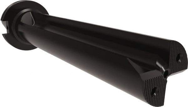 Allied Machine and Engineering - 11-3/4" Max Drill Depth, 4.5xD, 61mm Diam, Indexable Insert Drill - 2 Inserts, CAT50 Taper Shank - Exact Tool & Supply