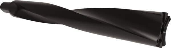 Allied Machine and Engineering - Series APX 76, 8xD, 2" Shank Diam, Drill Body - 27.8438" Drill Body Length to Flange, W7608H Toolholder, 32.3438" OAL, 27.8438" Drill Body Length, Weldon Flat Shank, Through Coolant - Exact Tool & Supply
