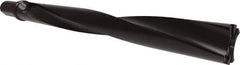 Allied Machine and Engineering - Series APX 57, 10xD, 2" Shank Diam, Drill Body - 26.9219" Drill Body Length to Flange, W5710H Toolholder, 31.4219" OAL, 26.9219" Drill Body Length, Weldon Flat Shank, Through Coolant - Exact Tool & Supply