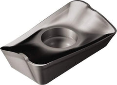 Sandvik Coromant - R390170408 PM Grade 1010 Carbide Milling Insert - TiAlN2 Finish, 3/16" Thick, 9.6mm Inscribed Circle, 0.8mm Corner Radius - Exact Tool & Supply