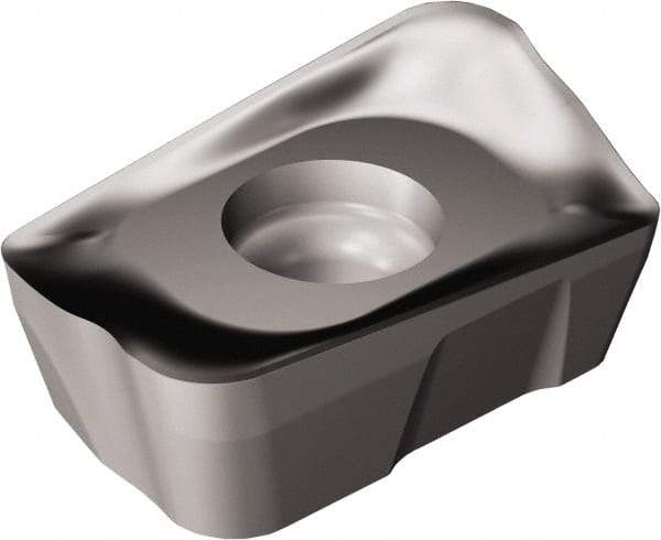 Sandvik Coromant - R390180612 KL Grade 3040 Carbide Milling Insert - TiCN/Al2O3 Finish, 6.35mm Thick, 1.2mm Corner Radius - Exact Tool & Supply