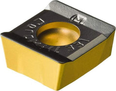 Sandvik Coromant - N331.1A054508 KM Grade 3330 Carbide Milling Insert - TiCN/Al2O3/TiN Finish, 4.45mm Thick, 0.8mm Corner Radius - Exact Tool & Supply