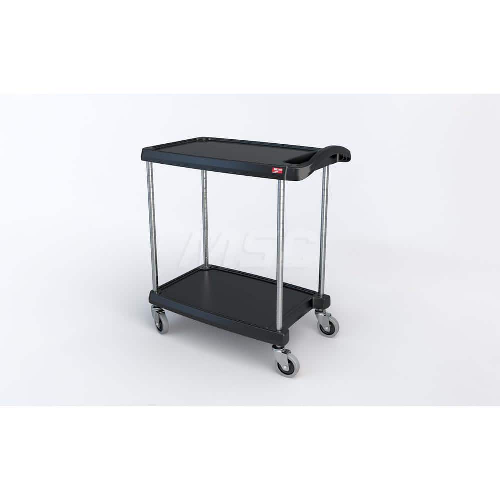 Metro - Carts; Type: Utility ; Load Capacity (Lb.): 300.000 ; Number of Shelves: 2 ; Width (Inch): 18-5/16 ; Length (Inch): 31-1/2 ; Height (Inch): 35-1/2 - Exact Tool & Supply