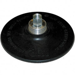 3M - 4" Diam Disc Backing Pad - 12,000 RPM - Exact Tool & Supply