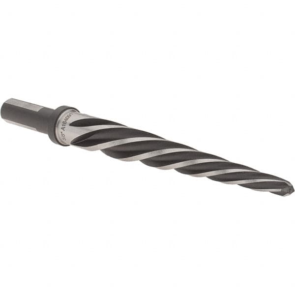 Alvord Polk - 5/8" Reamer Diam, 1/2" Diam Straight Shank with Flats, Construction Reamer - Exact Tool & Supply