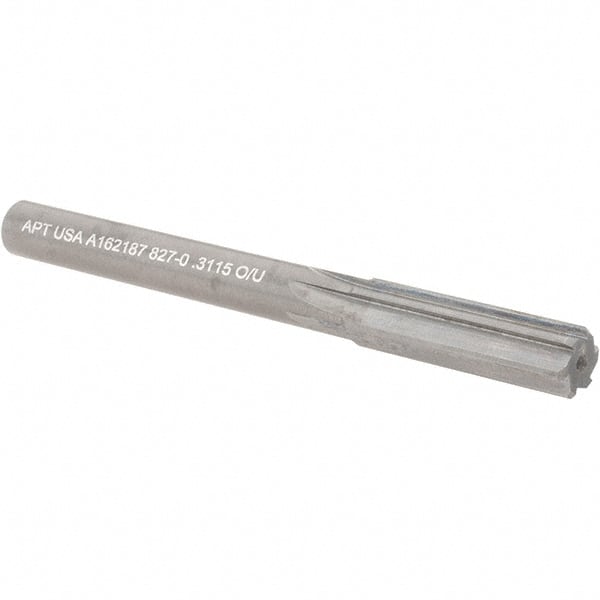Alvord Polk - 0.3115" Solid Carbide 6 Flute Chucking Reamer - Exact Tool & Supply