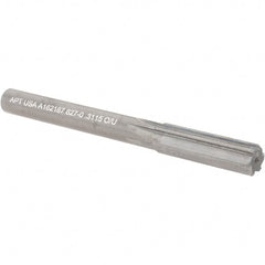 Alvord Polk - 0.3115" Solid Carbide 6 Flute Chucking Reamer - Exact Tool & Supply