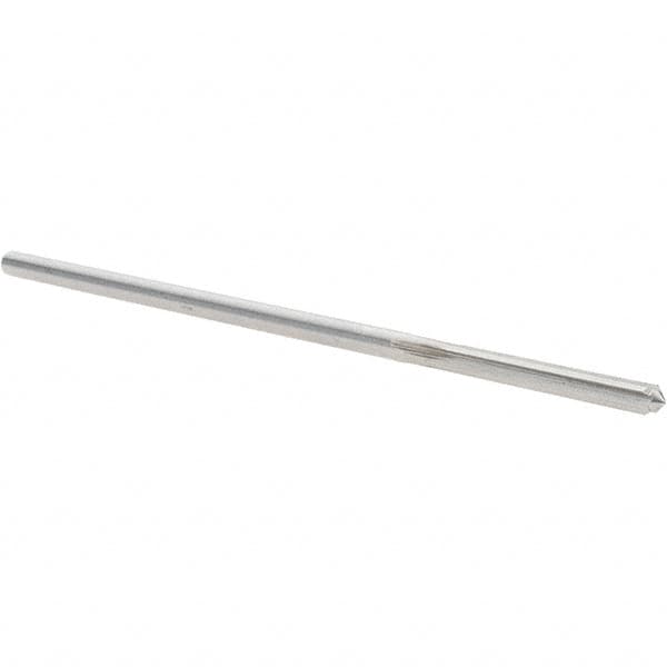 Alvord Polk - 0.131" Cobalt 4 Flute Chucking Reamer - Exact Tool & Supply