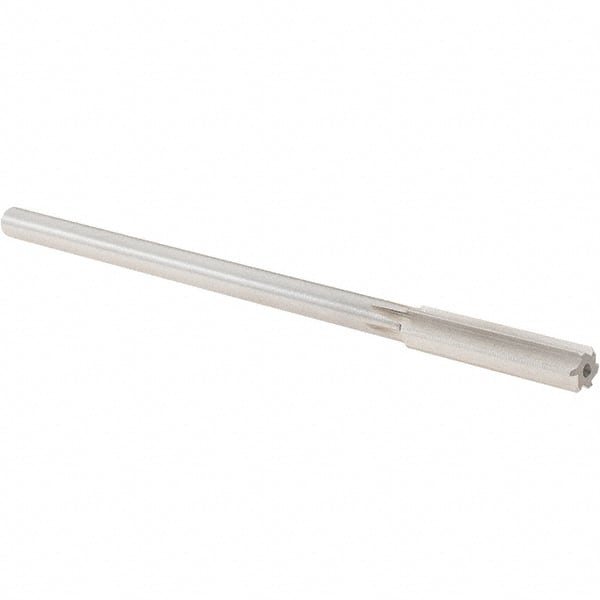 Alvord Polk - 0.381" High Speed Steel 6 Flute Chucking Reamer - Exact Tool & Supply