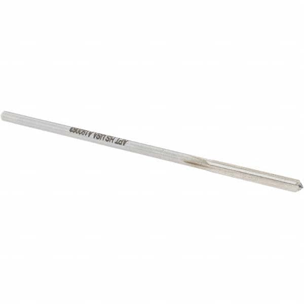 Alvord Polk - 0.1215" High Speed Steel 4 Flute Chucking Reamer - Exact Tool & Supply